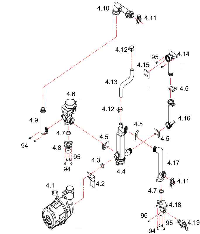 Трёхходовой клапан Navien 13K