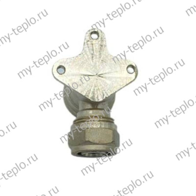 МПЛ Соединение угловое с креплением 20х3/4