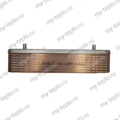 Теплообменник ГВС на 16 пластин для Chaffoteaux Talia (KTtepl2Talia)