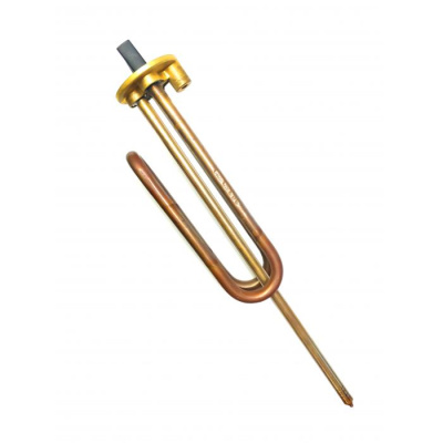 ТЭН для водонагревателя, медный, 1500 Вт,  М6 под анод, фланец 48 мм RCF TW3 PA (66461)